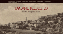 Desktop Screenshot of dawneklodzko.pl