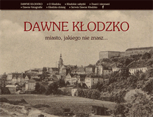 Tablet Screenshot of dawneklodzko.pl